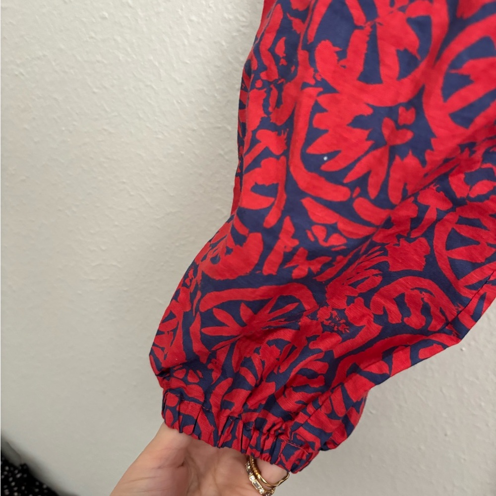 ANN MASHBURN Red Floral Maxi Dress - Picture 7 of 10